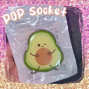 Pop Socket! • Kawaii Avocado 🥑 Authentic Japan Unique Cute Phone Accessories